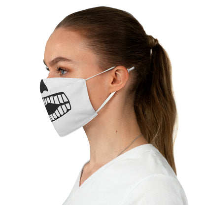 Skull Teeth Fabric Face Mask