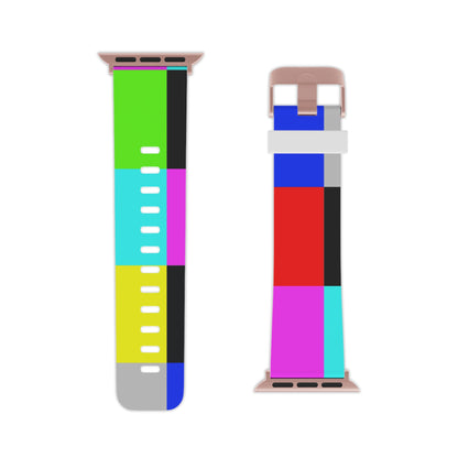 TV Color Bars Watch Band for Apple Watch