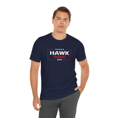 Hawk Tuah 2024 Unisex Jersey Short Sleeve Tee